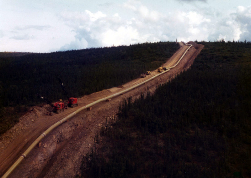 Alaska Pipeline Construction